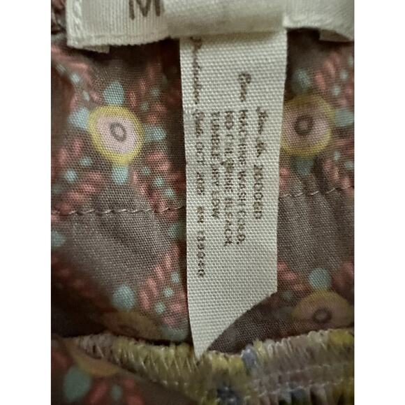 Matilda Jane Happy & Free Confectionery Knot Dress Sleeveless Floral Brown Pink - Picture 9 of 9